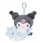 Kuromi Plush Mascot Clip (Snow Angel Series)