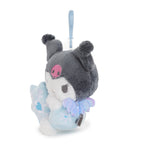 Kuromi Snow Angel Plush Mascot Clip With Wings