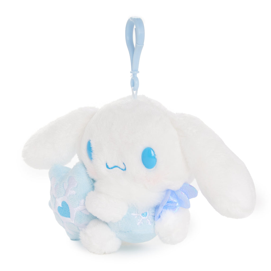 Cinnamoroll Snow Angel Plush Mascot Clip With Wings