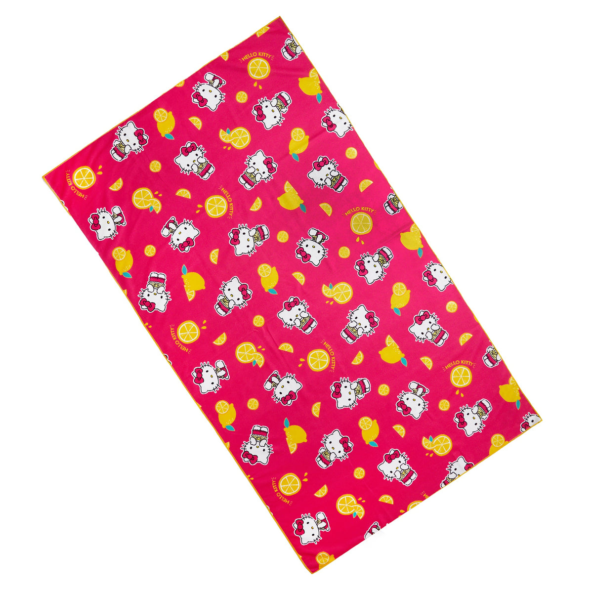 Hello Kitty Pink Lemonade Oversized Beach Towel