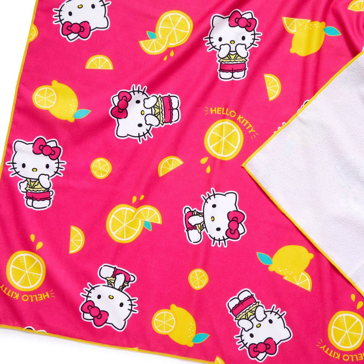 Hello Kitty Pink Lemonade Oversized Beach Towel