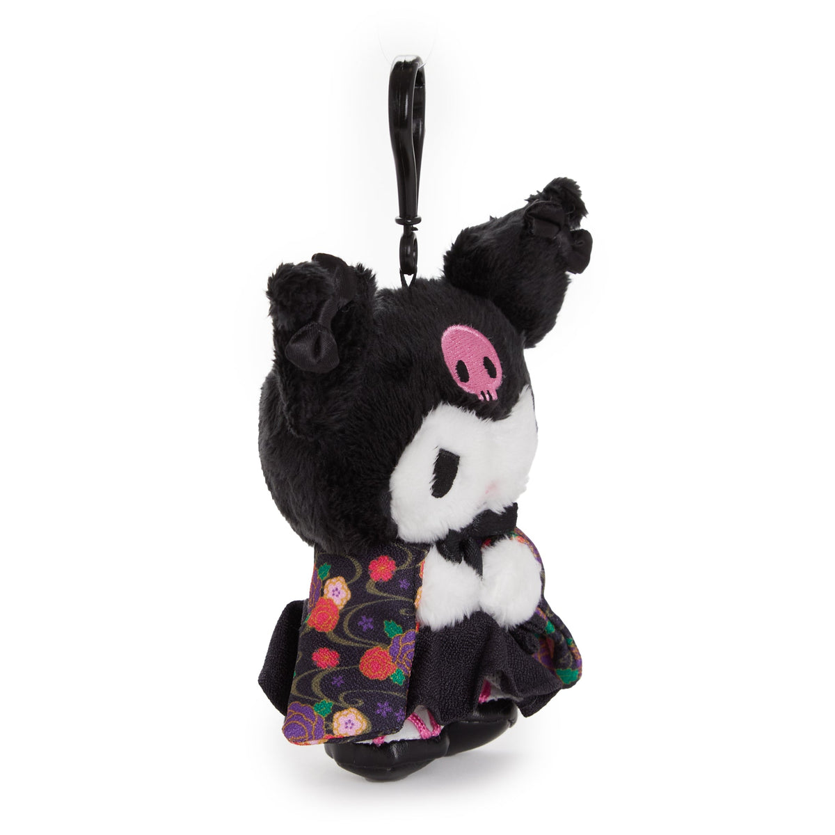 Kuromi Hakama Plush Mascot Clip