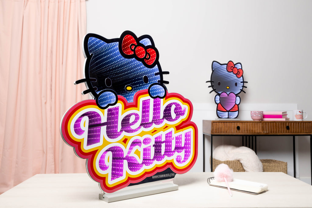Hello Kitty 24 Inch Logo Ekkolight Infinity Light
