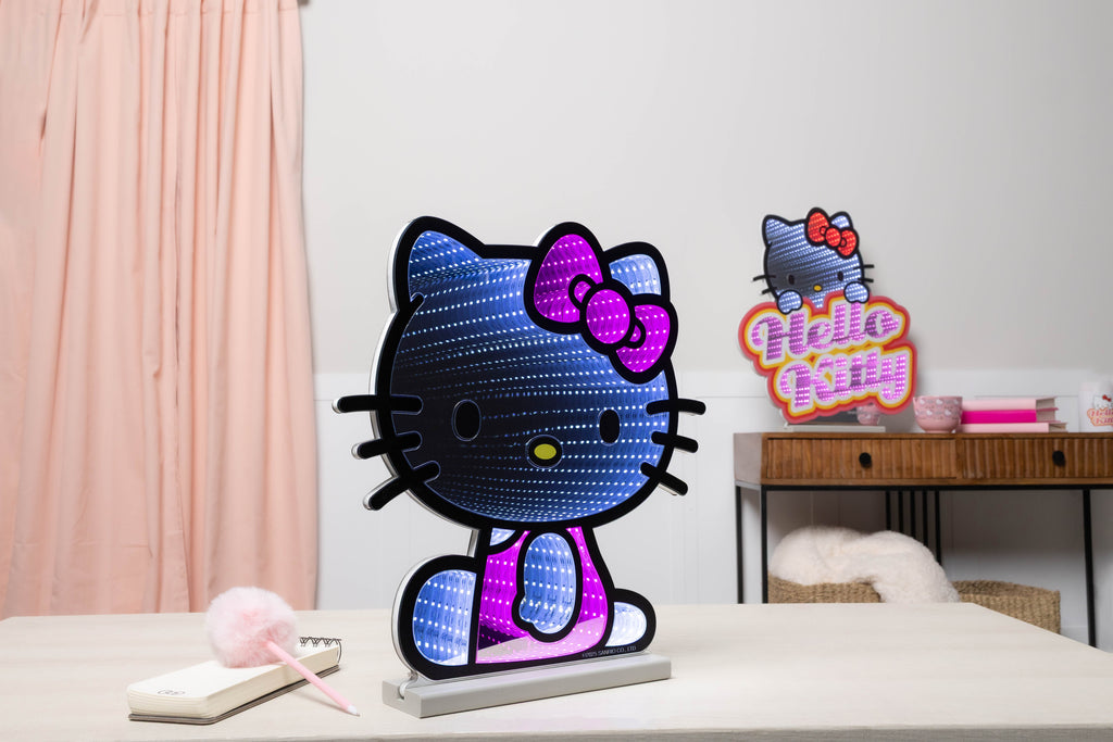 Hello Kitty 16 Inch Sitting Ekkolight Infinity Light