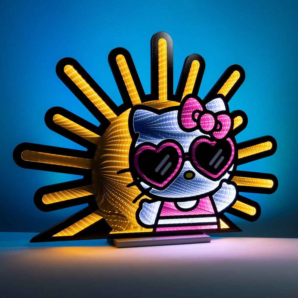 Hello Kitty 24.5 Inch Sunshine Ekkolight Infinity Light