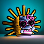 Hello Kitty 24.5 Inch Sunshine Ekkolight Infinity Light