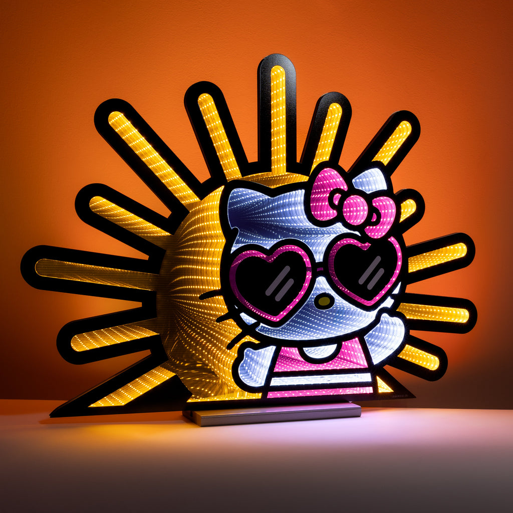 Hello Kitty 24.5 Inch Sunshine Ekkolight Infinity Light
