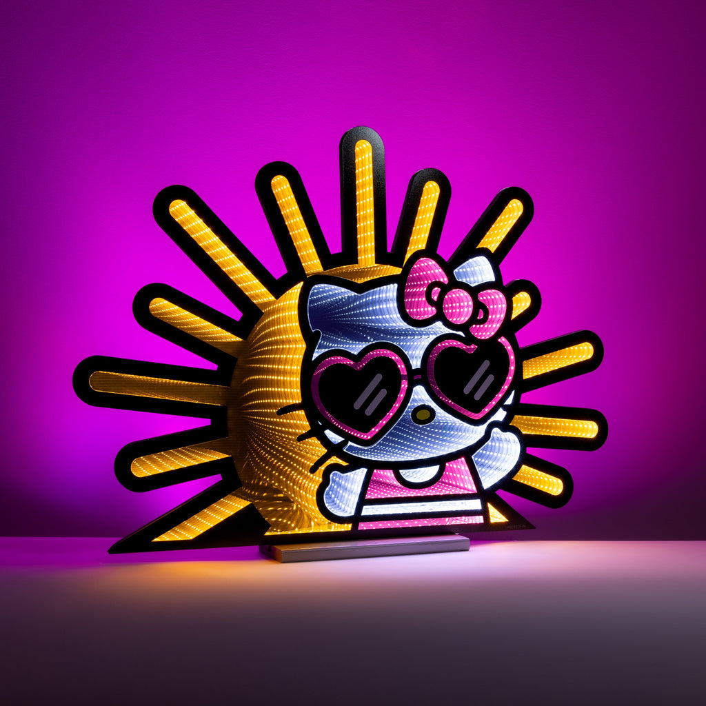 Hello Kitty 24.5 Inch Sunshine Ekkolight Infinity Light