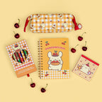 Pompompurin Cherries Mini Notepad by Studio Oh