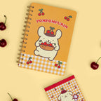 Pompompurin Cherries Agatha Notebook by Studio Oh