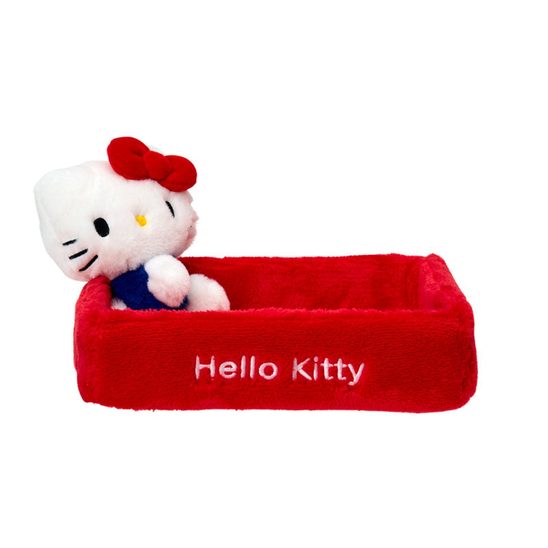 Hello Kitty Lounging Plush Accessory Storage Tray