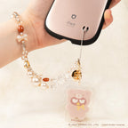 Badtz-maru Latte Bear Beaded Phone Wrist Strap Charm