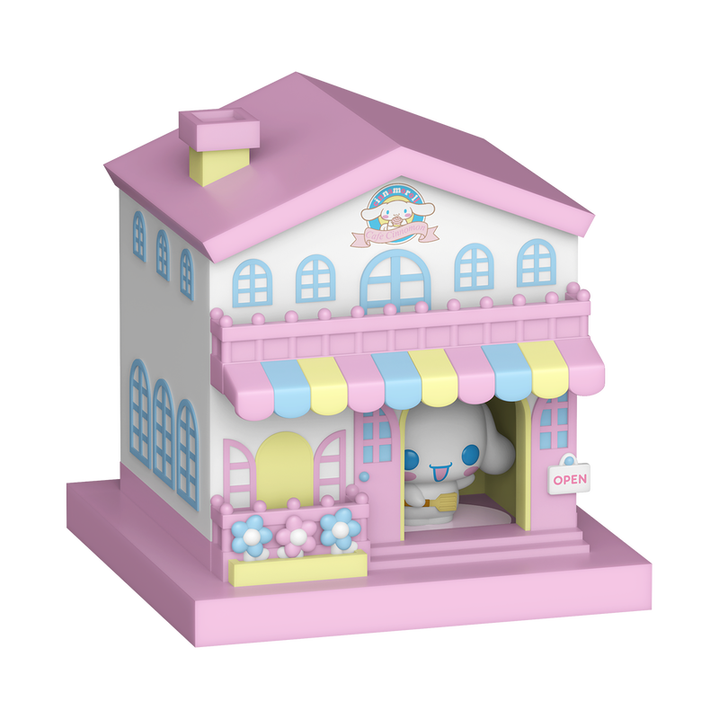 Chef Cinnamoroll With Cafe Cinnamoroll Bitty Pop Town Set