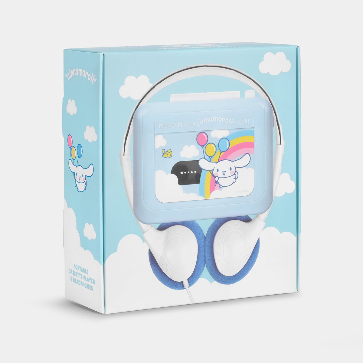 Cinnamoroll Classic Cp 81 Portable Cassette Player With Headphones