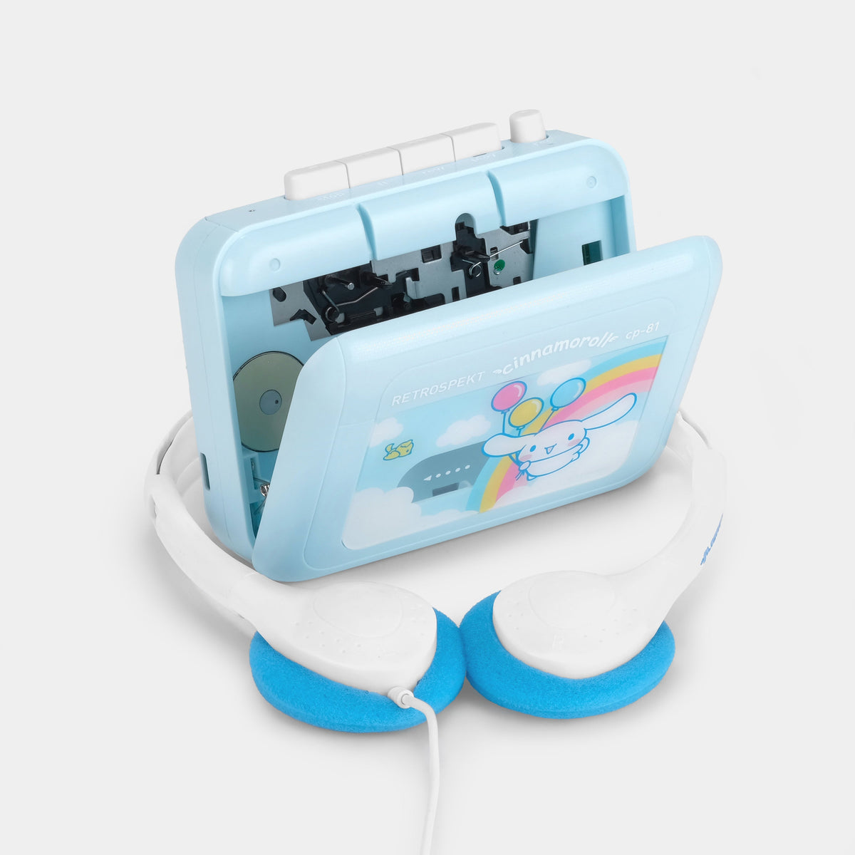 Cinnamoroll Classic Cp 81 Portable Cassette Player With Headphones