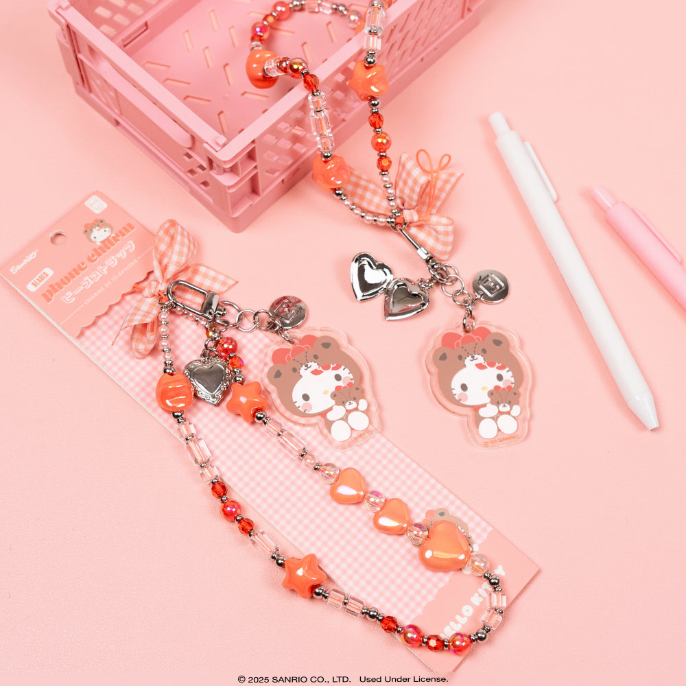 Hello Kitty and Friends Cosplay Friends Beaded Phone Wrist Strap