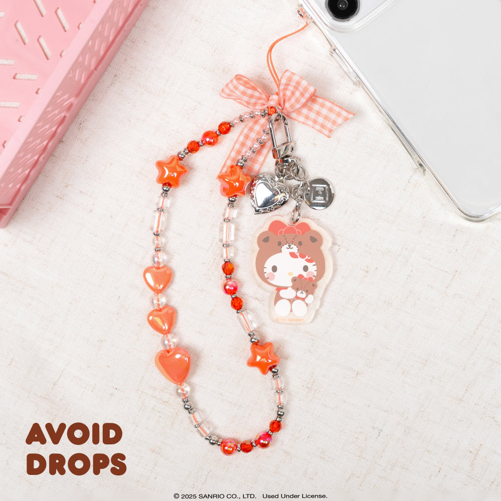 Hello Kitty and Friends Cosplay Friends Beaded Phone Wrist Strap
