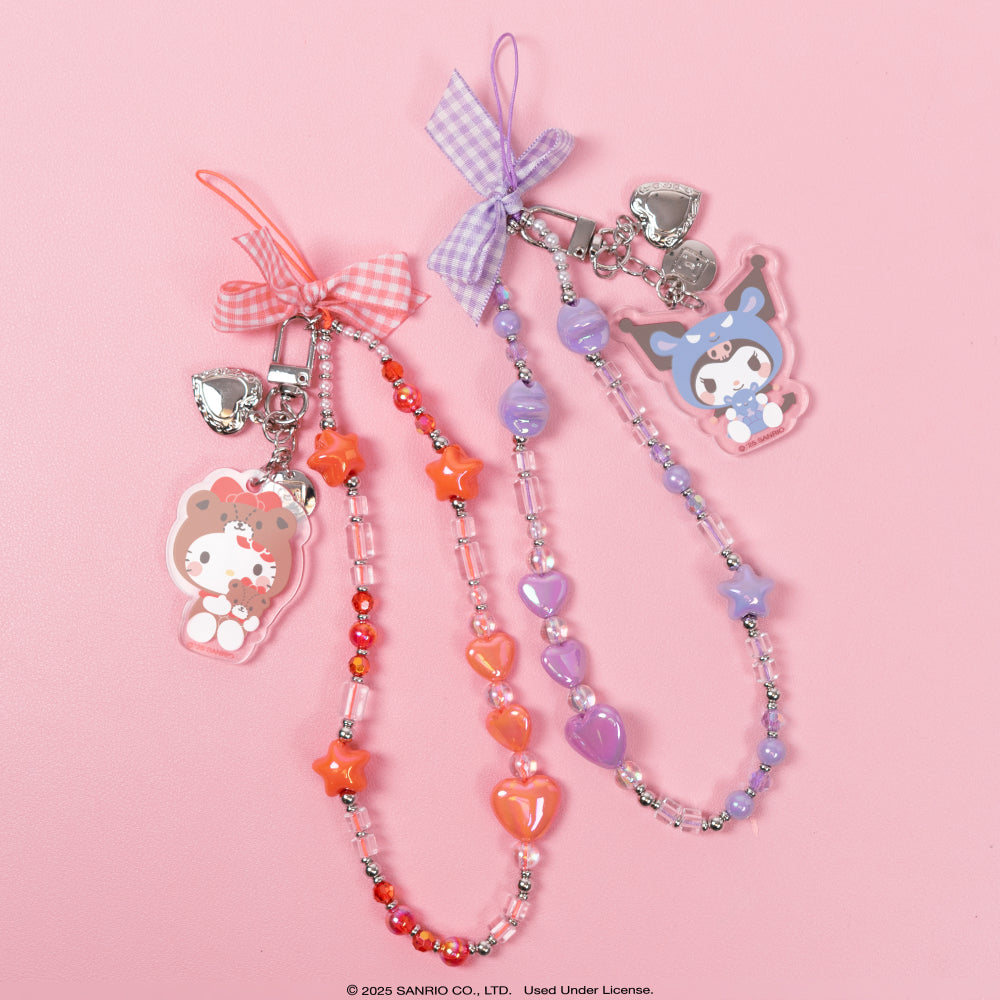Hello Kitty and Friends Cosplay Friends Beaded Phone Wrist Strap