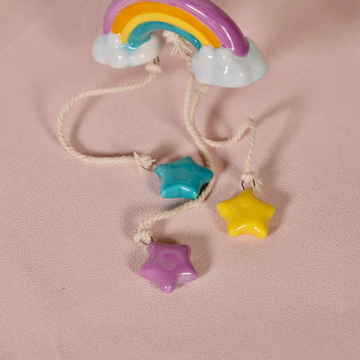Hello Kitty Celestial Unicorn Ceramic Wind Chime
