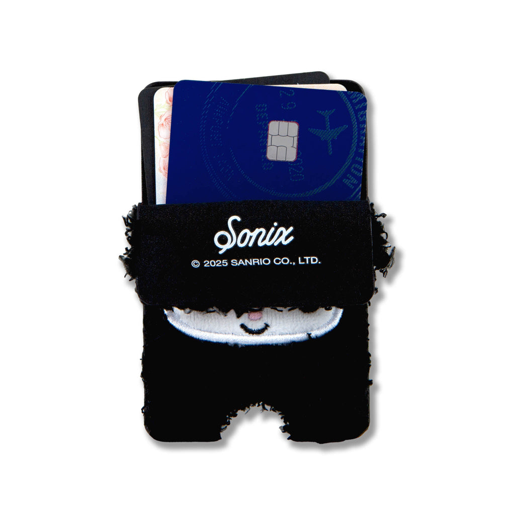 Kuromi Sonix Fuzzy MagSafe Magnetic Wallet