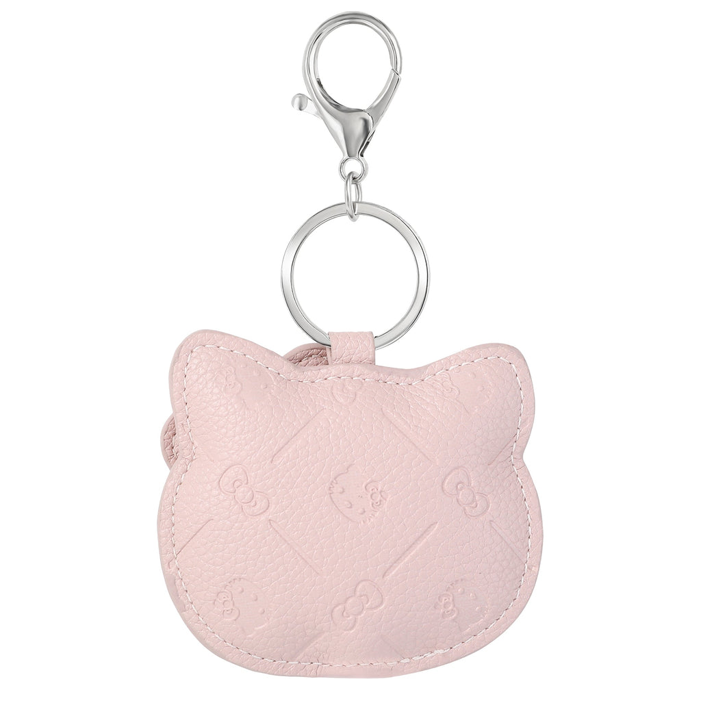 Hello Kitty Debossed Keychain, Pink