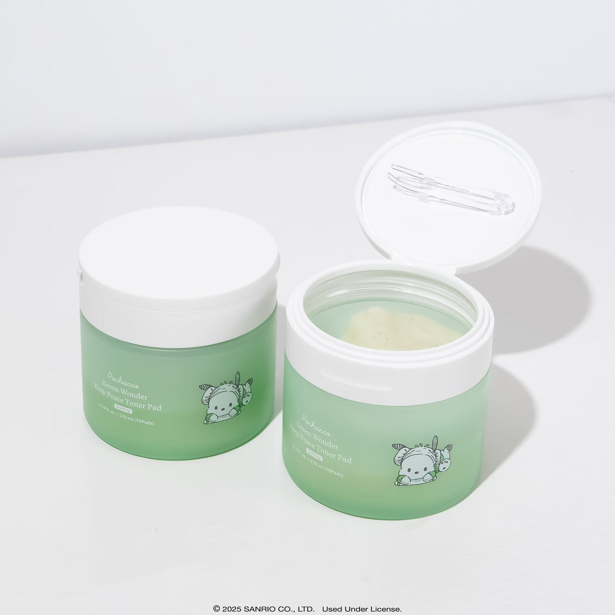 Pochacco ByUR Green Wonder Keep Peace Toner Pad, K-Spa Edition