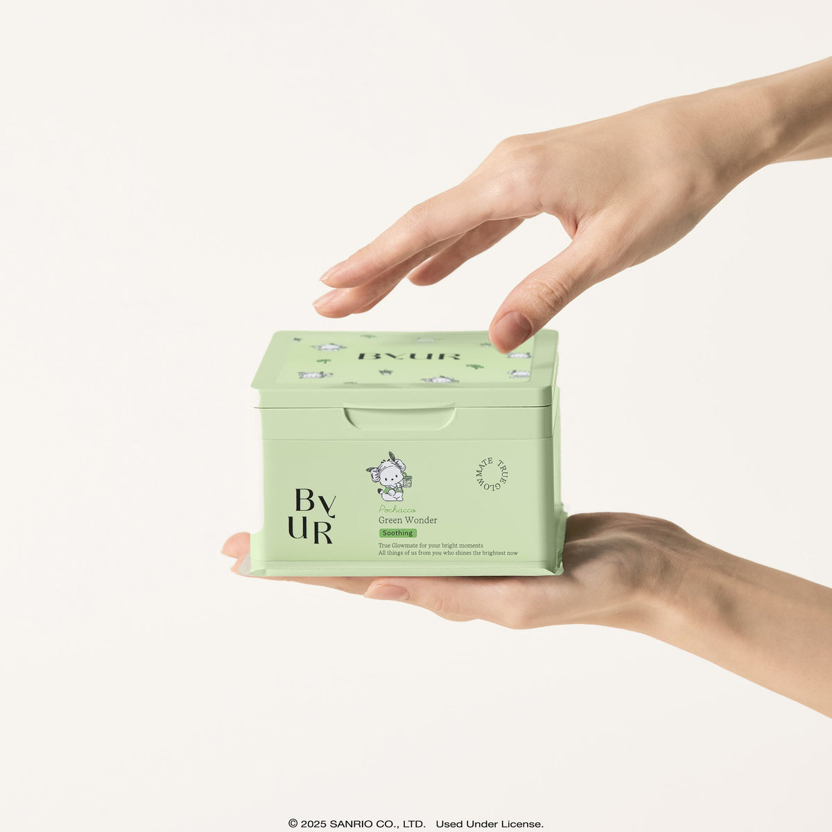 Pochacco ByUR Green Wonder Daily Aqua Serum Mask, K-Spa Edition