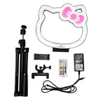 Hello Kitty X Impressions Vanity 10 Inch Rgb Desktop Ring Light Tripod