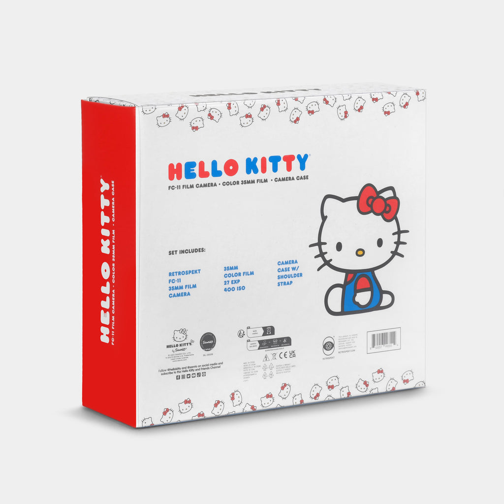 Hello Kitty Classic Fc 11 35Mm Film Camera Bag And Film Gift Set