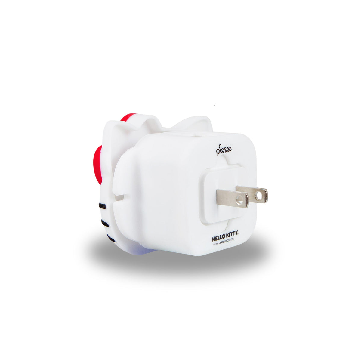 Hello Kitty x Sonix 3D Silicone USB Wall Adapter with Cord Wrap