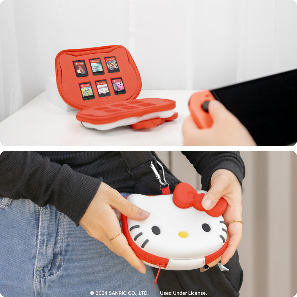 Hello Kitty Figure Nintendo Switch Game Cartridge Case