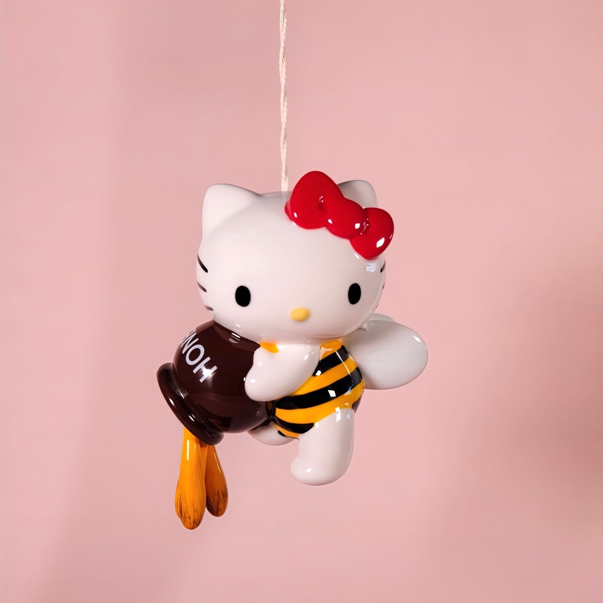 Hello Kitty Bumblebee Bumble Bee Ceramic Wind Chime