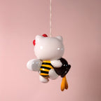 Hello Kitty Bumblebee Bumble Bee Ceramic Wind Chime