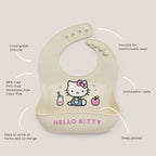 Hello Kitty JuJuBe Waterproof Silicone Baby Bib