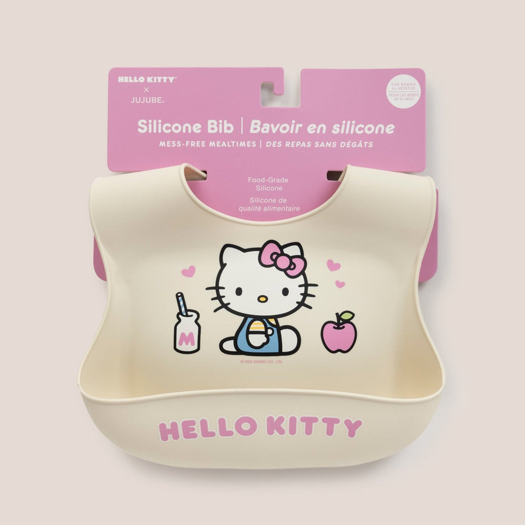 Hello Kitty JuJuBe Waterproof Silicone Baby Bib
