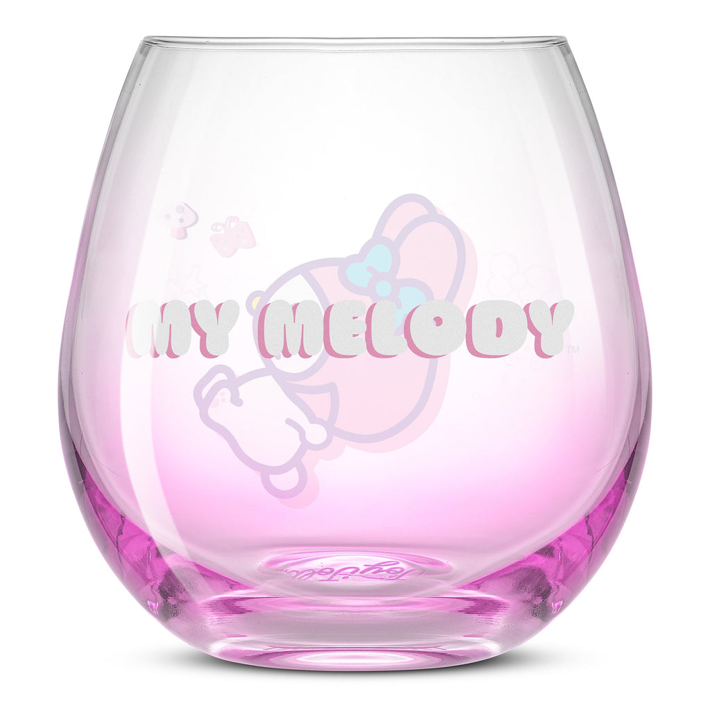 Hello Kitty and Friends Above the Clouds Stemless Glasses Set of 4