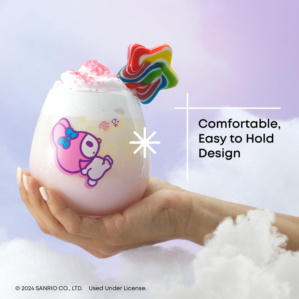 Hello Kitty and Friends Above the Clouds Stemless Glasses Set of 4