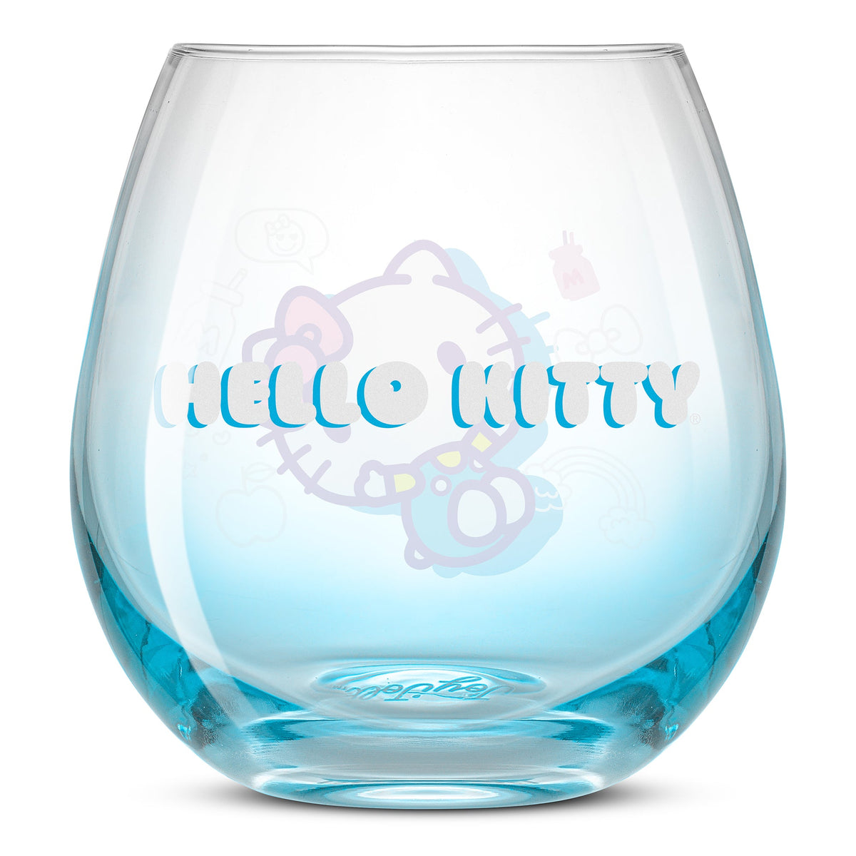 Hello Kitty and Friends Above the Clouds Stemless Glasses Set of 4