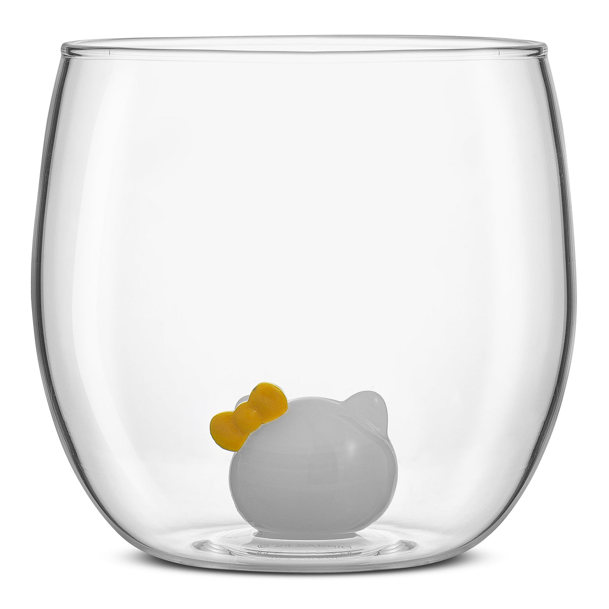 Hello Kitty and Mimmy 3D Icon Short Glasses Set of 2