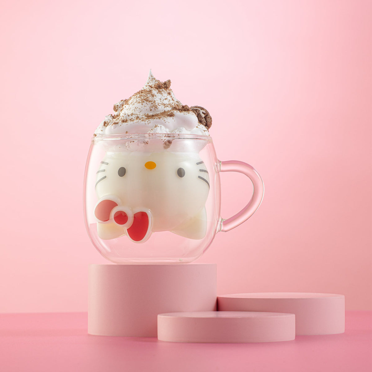 Hello Kitty 3D Double Wall Insulated Coffee Mug