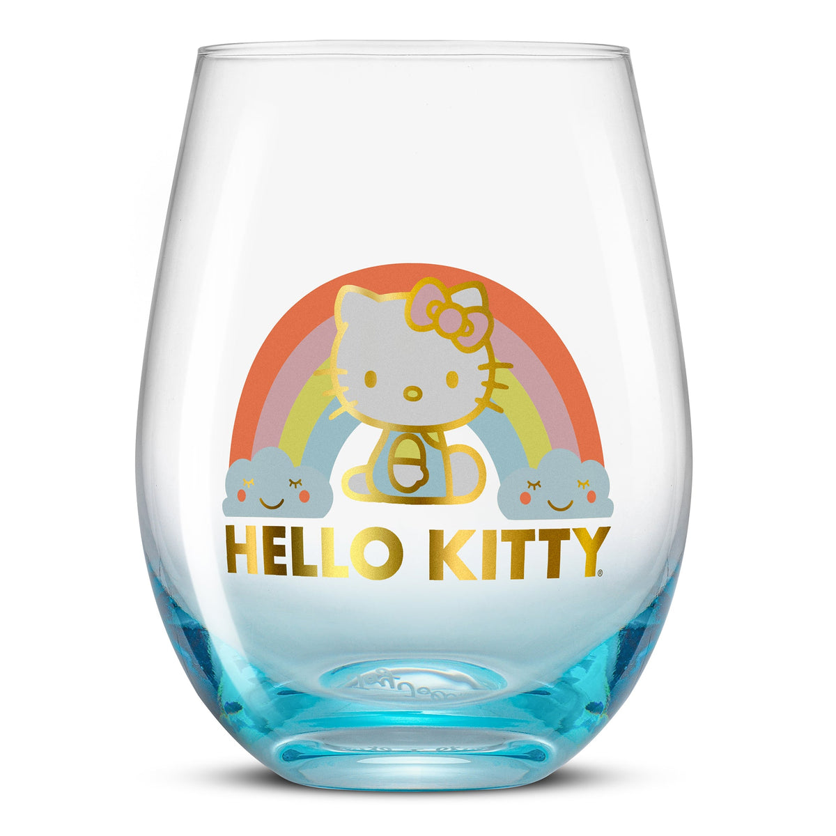 Hello Kitty Sweet Rainbow Stemless Glasses Set of 4