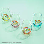Hello Kitty Sweet Rainbow Stemless Glasses Set of 4