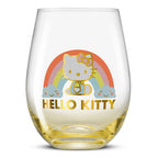 Hello Kitty Sweet Rainbow Stemless Glasses Set of 4