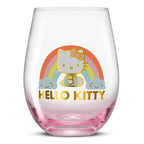 Hello Kitty Sweet Rainbow Stemless Glasses Set of 4