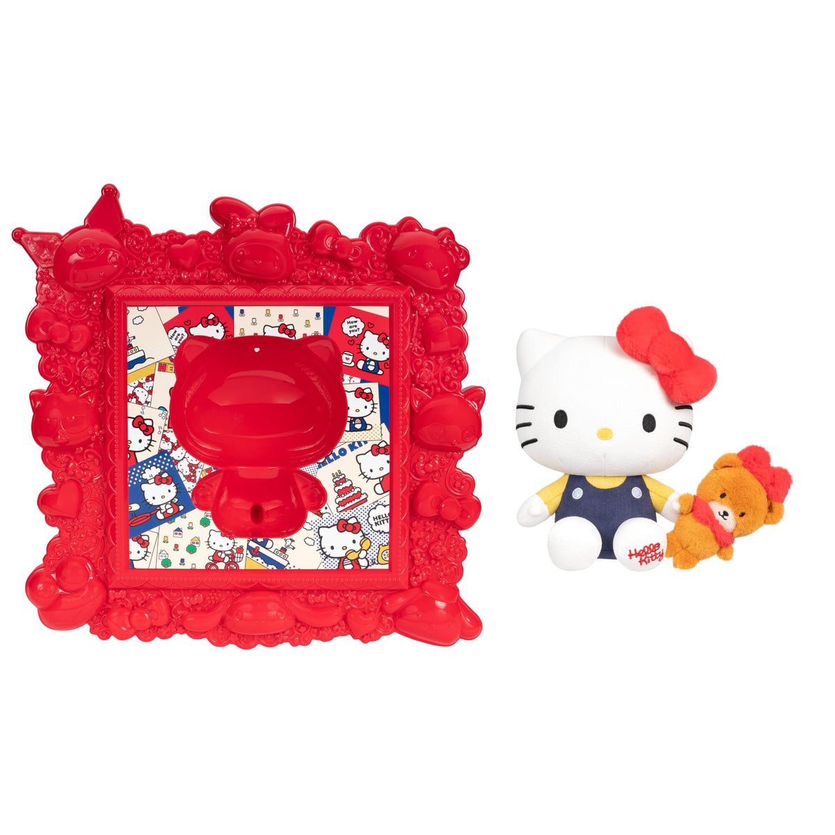 Hello Kitty and Tiny Chum Plush Besties 3D Display Frame