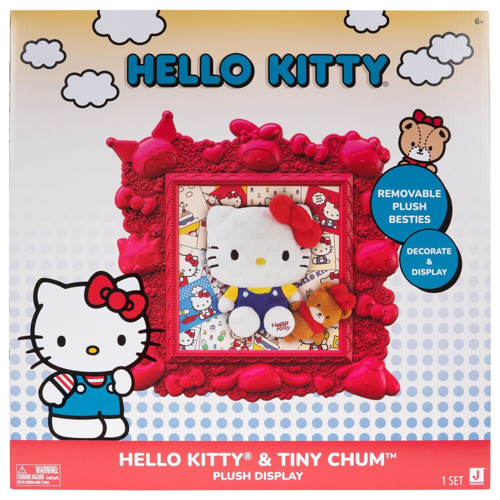 Hello Kitty and Tiny Chum Plush Besties 3D Display Frame