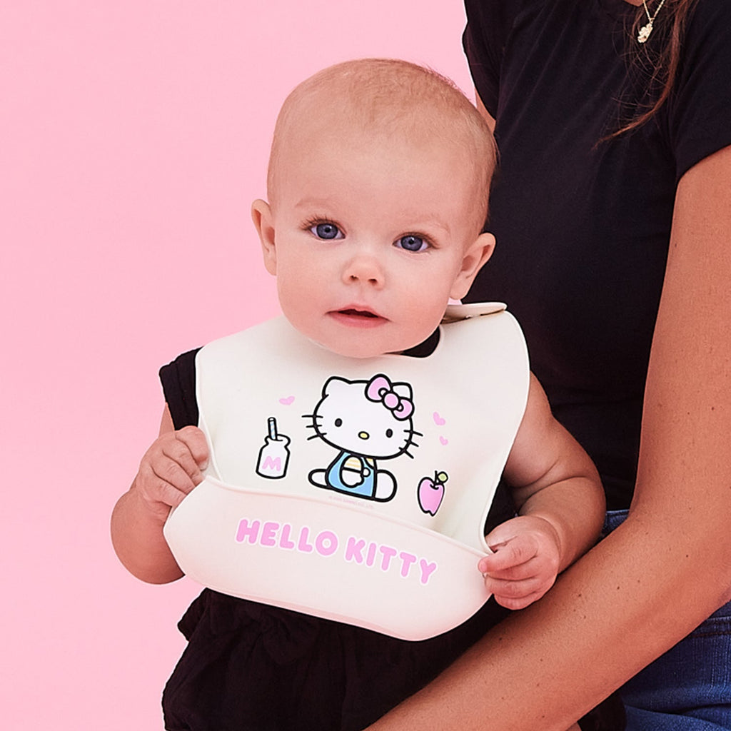 Hello Kitty JuJuBe Waterproof Silicone Baby Bib