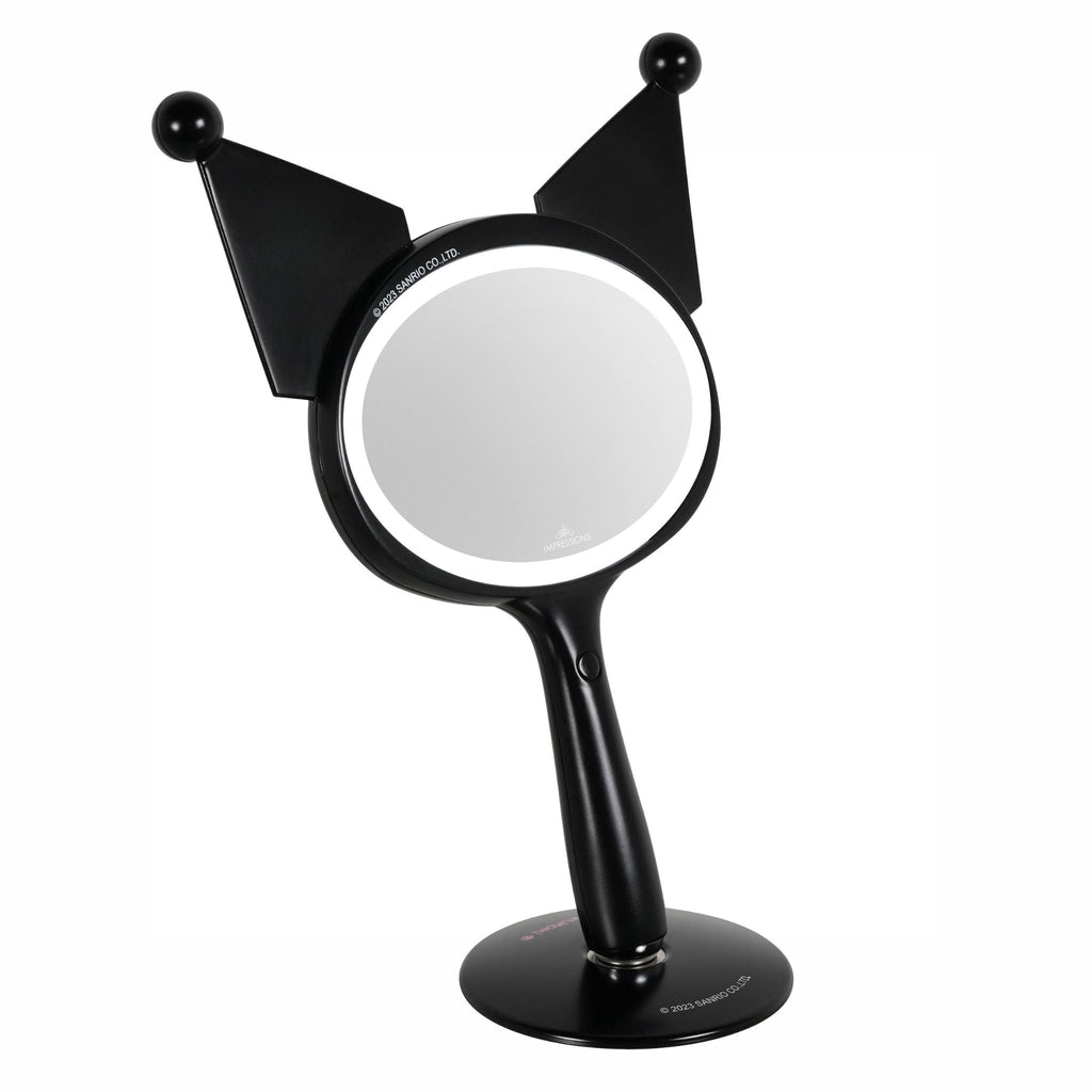 Kuromi X Impressions Vanity Led Handheld Makeup Mirror