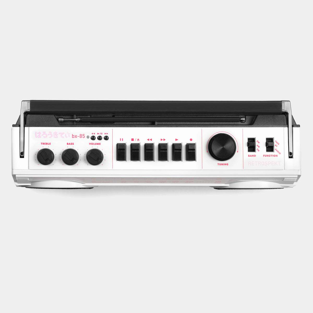 Hello Kitty Strawberry Kawaii Bx 85 Bluetooth Cassette Boombox