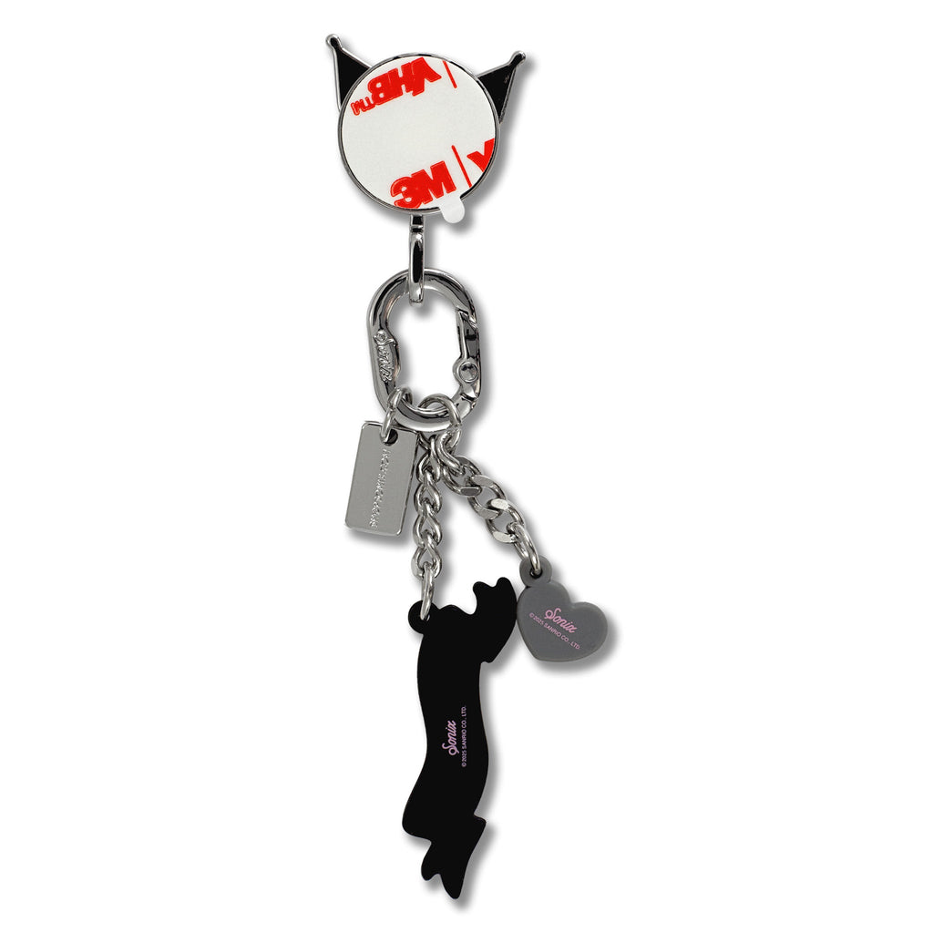 Kuromi Sonix Adhesive 3-Piece Smartphone Charm Set